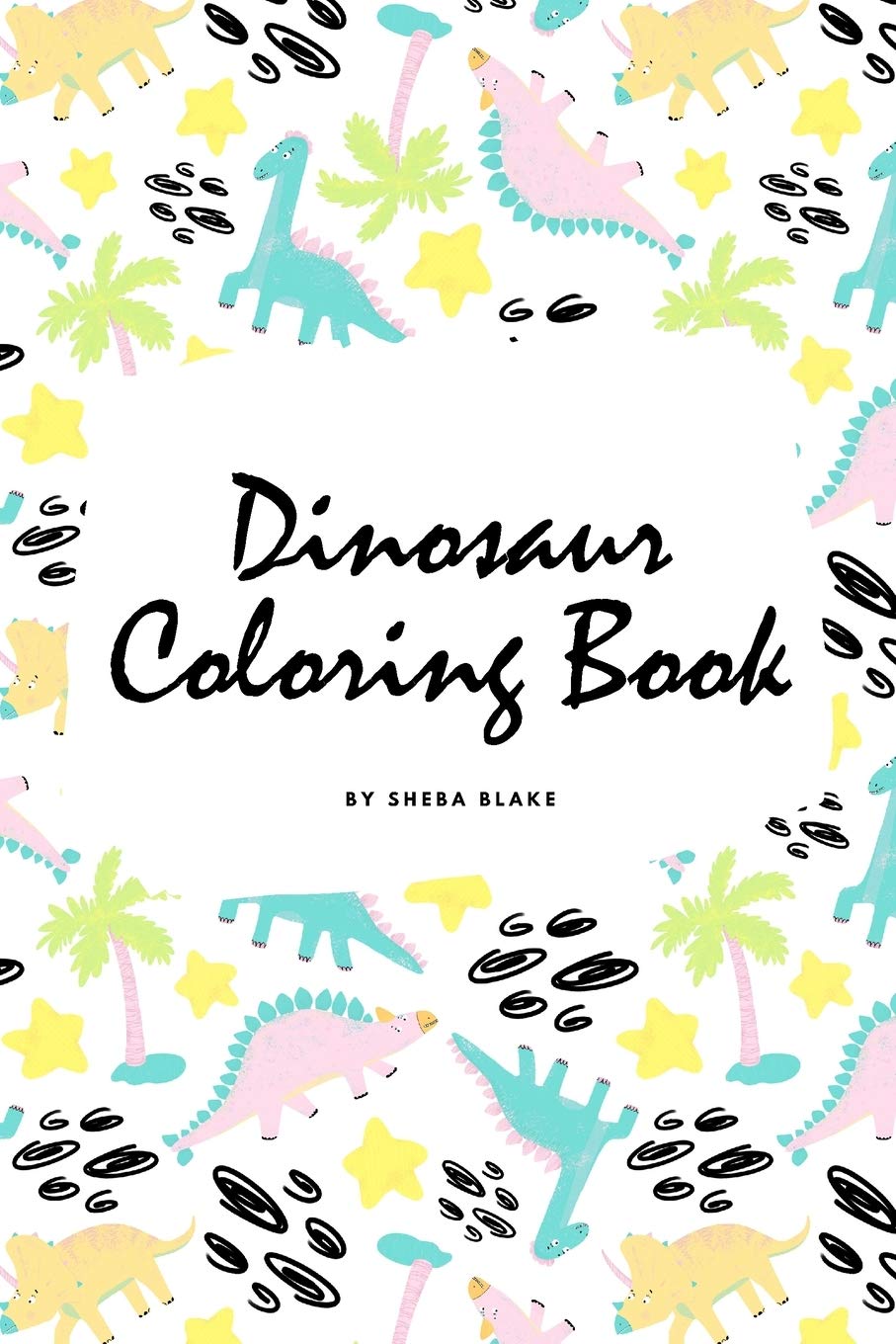 The Completely Inaccurate Dinosaur Coloring Book for Children (6x9 Coloring Book / Activity Book) Tiptoi & Games