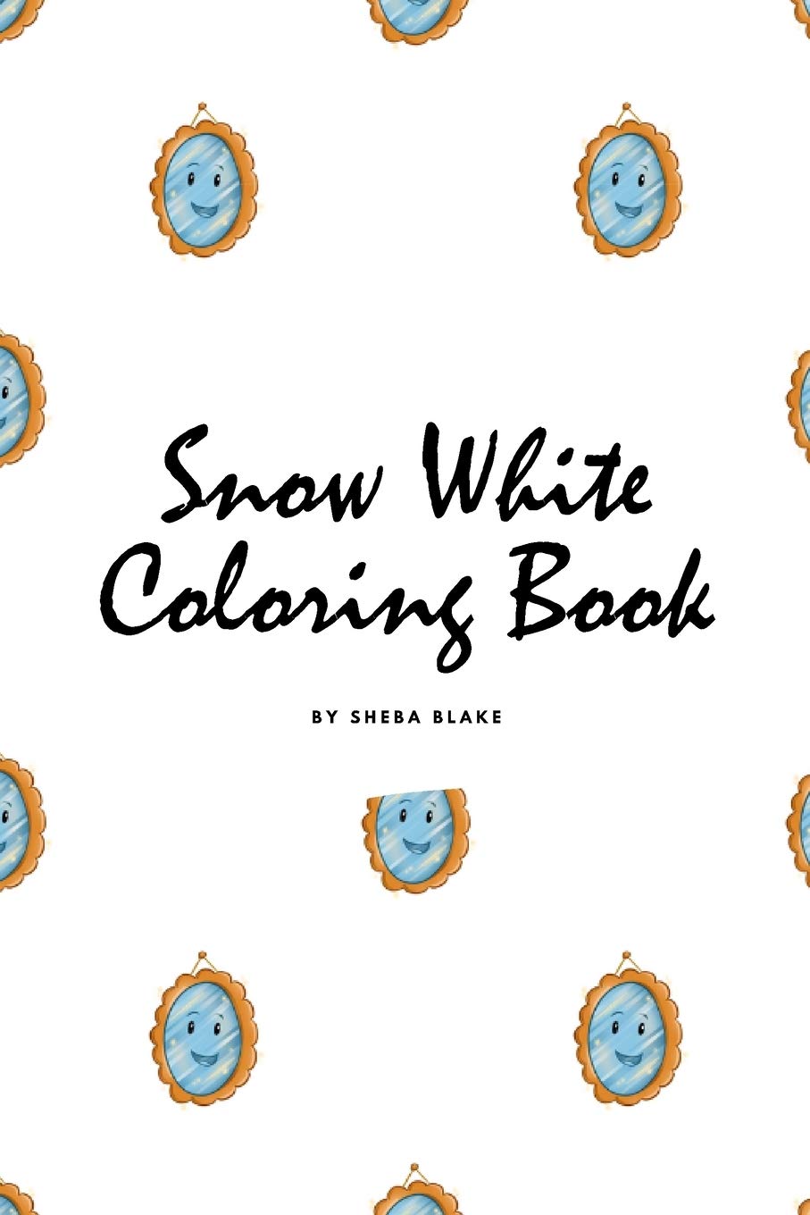 Snow White Coloring Book for Children (6x9 Coloring Book / Activity Book) Tiptoi & Games