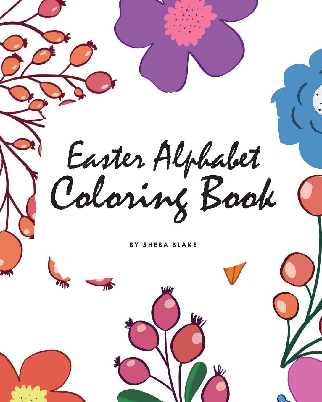 Easter Alphabet Coloring Book for Children (8x10 Coloring Book / Activity Book) Tiptoi & Games