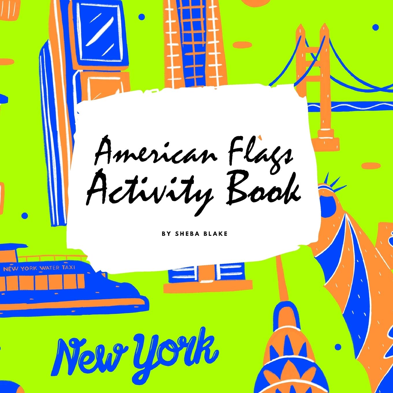 American Flags of the World Coloring Book for Children (8.5x8.5 Coloring Book / Activity Book) Tiptoi & Games