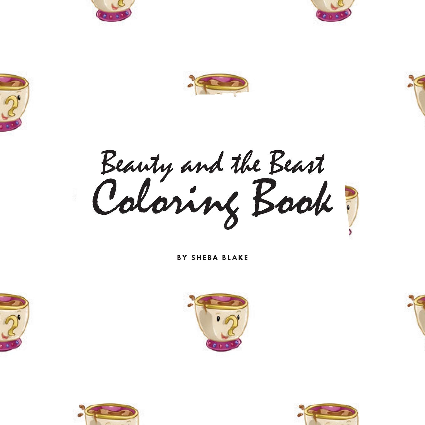Beauty and the Beast Coloring Book for Children (8.5x8.5 Coloring Book / Activity Book) Tiptoi & Games