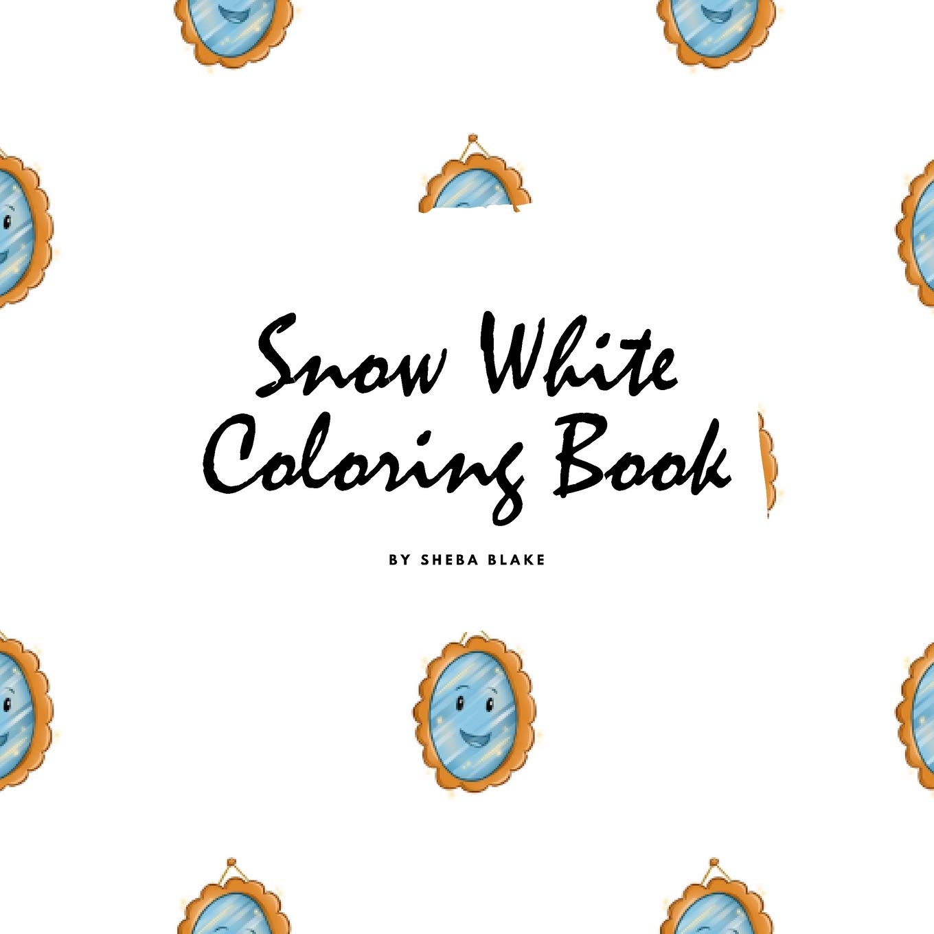 Snow White Coloring Book for Children (8.5x8.5 Coloring Book / Activity Book) Tiptoi & Games