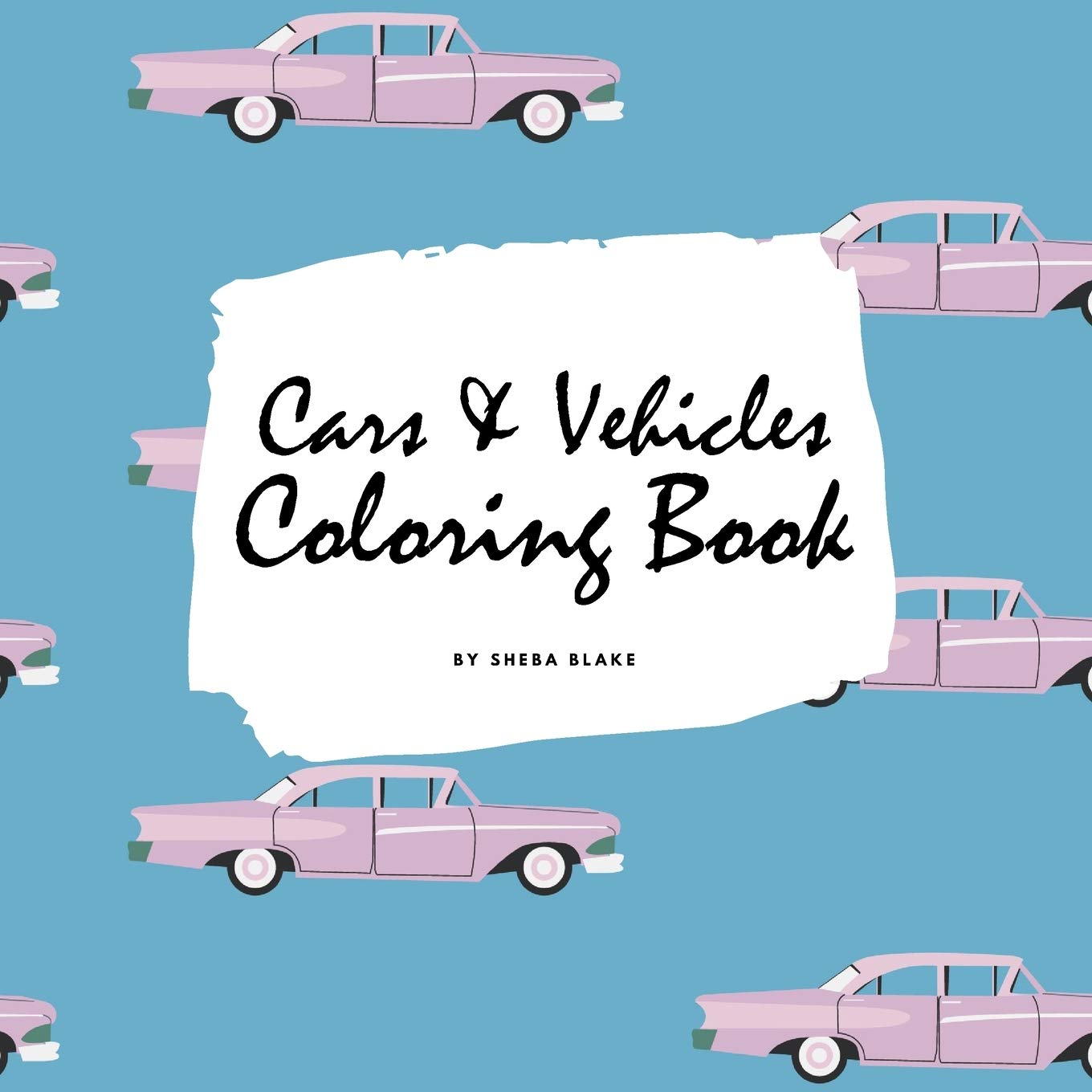 Cars and Vehicles Coloring Book for Adults (8.5x8.5 Coloring Book / Activity Book) Hobbies & Crafts