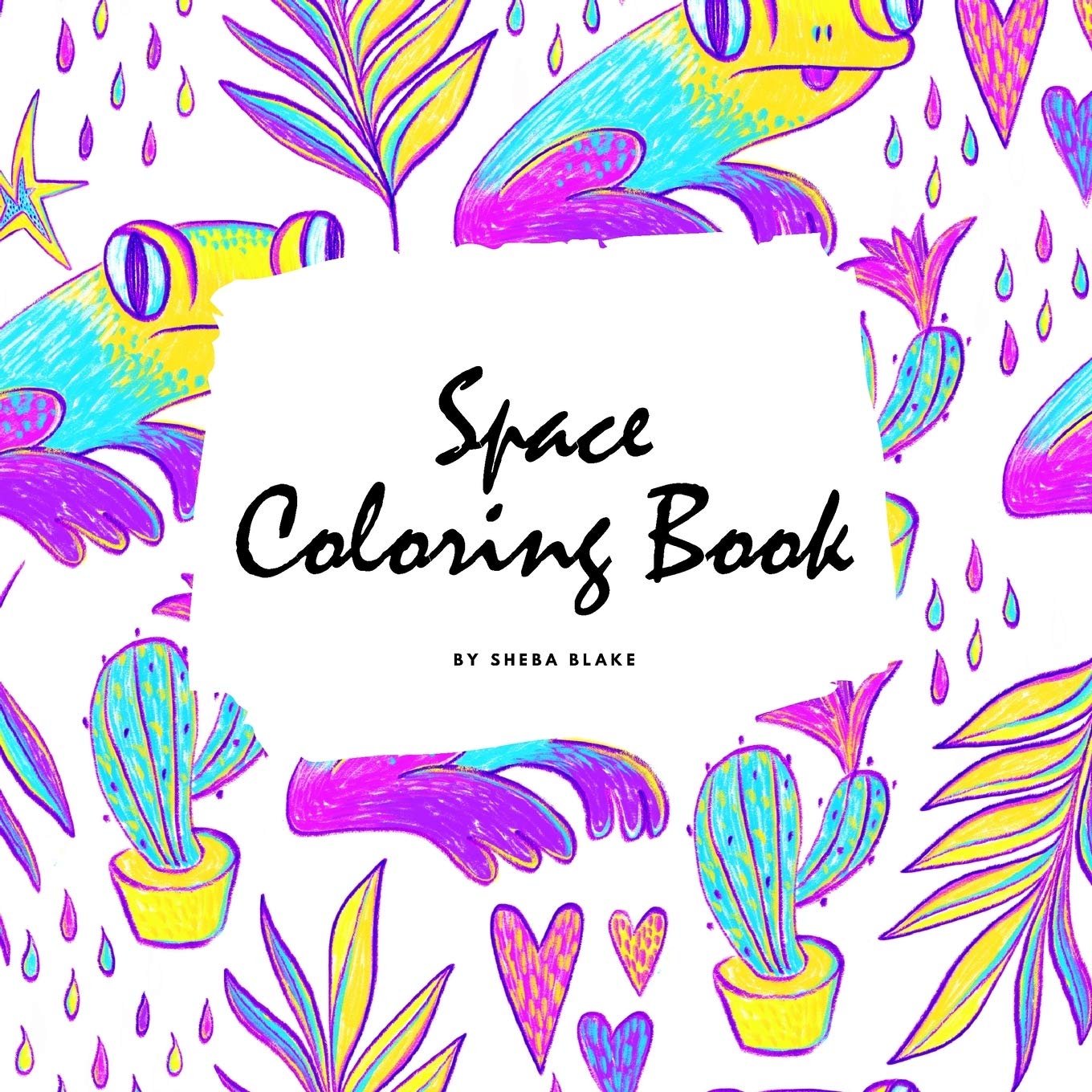 Space Coloring Book for Adults (8.5x8.5 Coloring Book / Activity Book) Hobbies & Crafts
