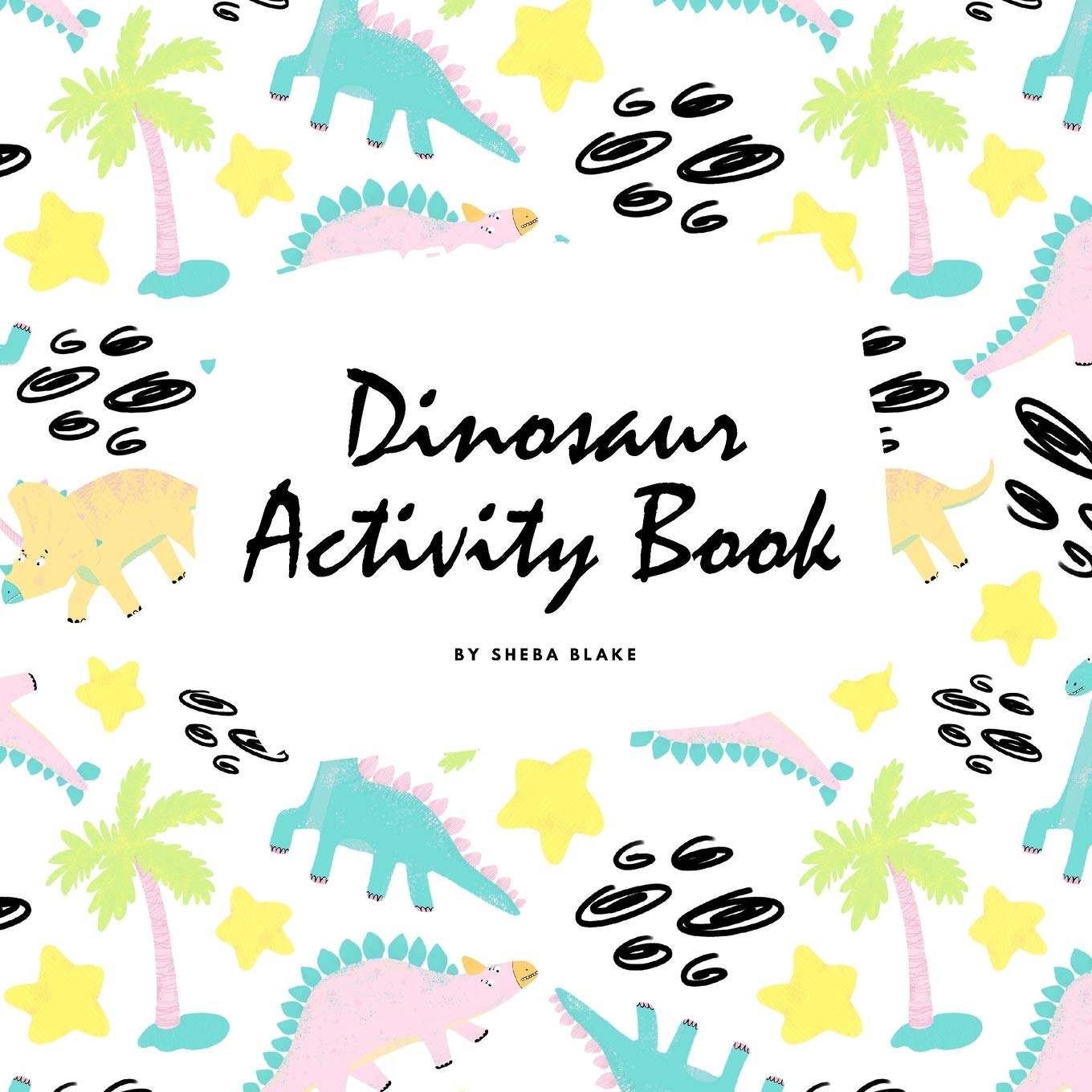 The Completely Inaccurate Dinosaur Coloring Book for Children (8.5x8.5 Coloring Book / Activity Book) (Dinosaur Coloring Books, Band 7) Tiptoi & Games