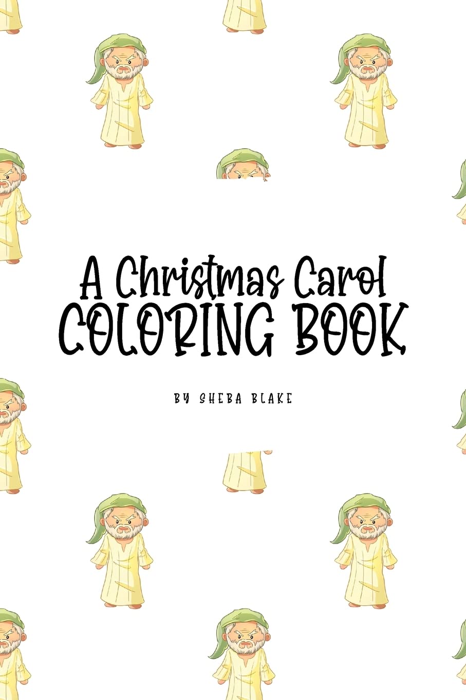 A Christmas Carol Coloring Book for Children (6x9 Coloring Book / Activity Book) Tiptoi & Games