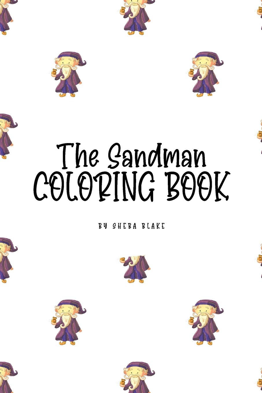 The Sandman Coloring Book for Children (6x9 Coloring Book / Activity Book) Tiptoi & Games