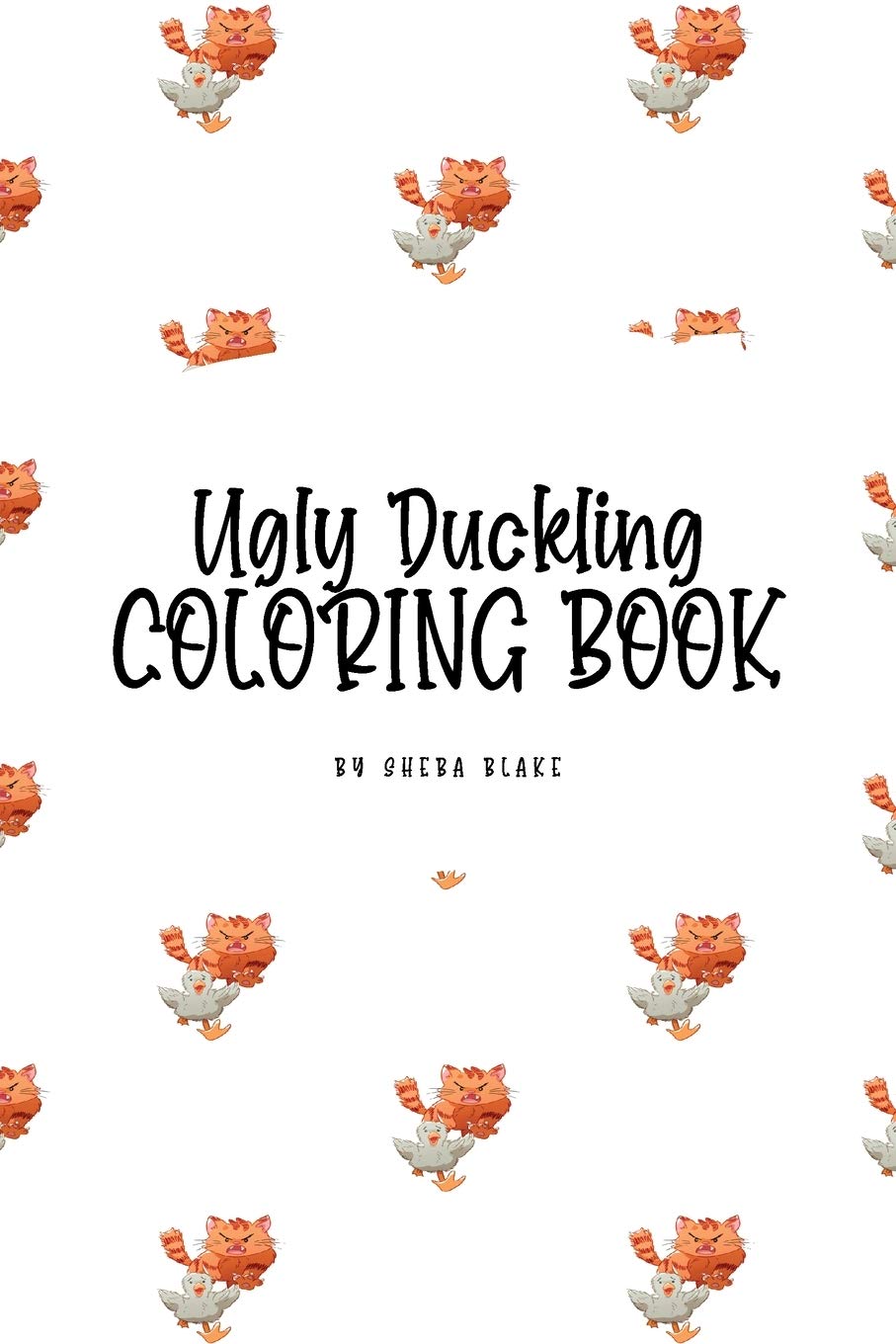 The Ugly Duckling Coloring Book for Children (6x9 Coloring Book / Activity Book) Tiptoi & Games