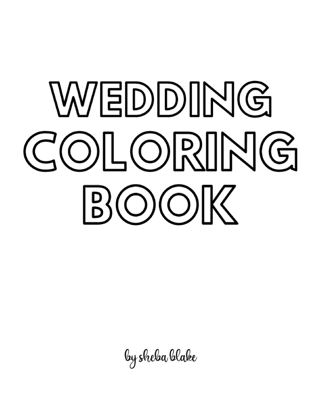 Wedding Coloring Book for Children - Create Your Own Doodle Cover (8x10 Softcover Personalized Coloring Book / Activity Book) Tiptoi & Games