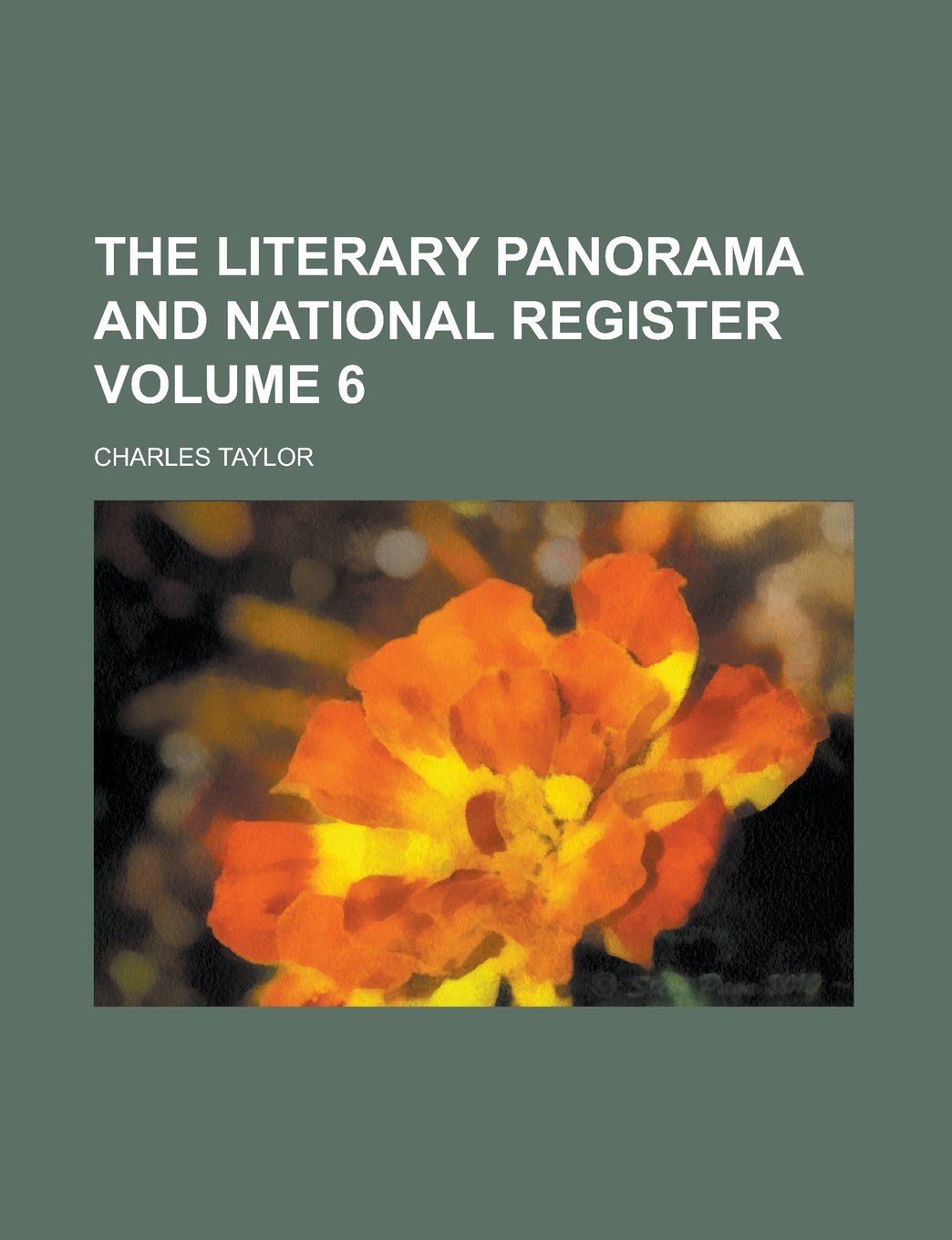 The Literary Panorama and National Register Volume 6 Books