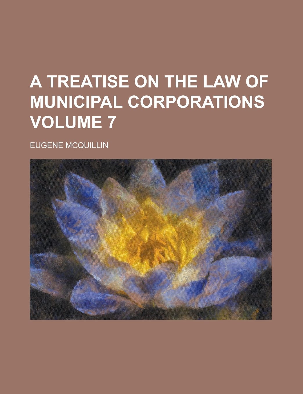 A Treatise on the Law of Municipal Corporations Volume 7 Books