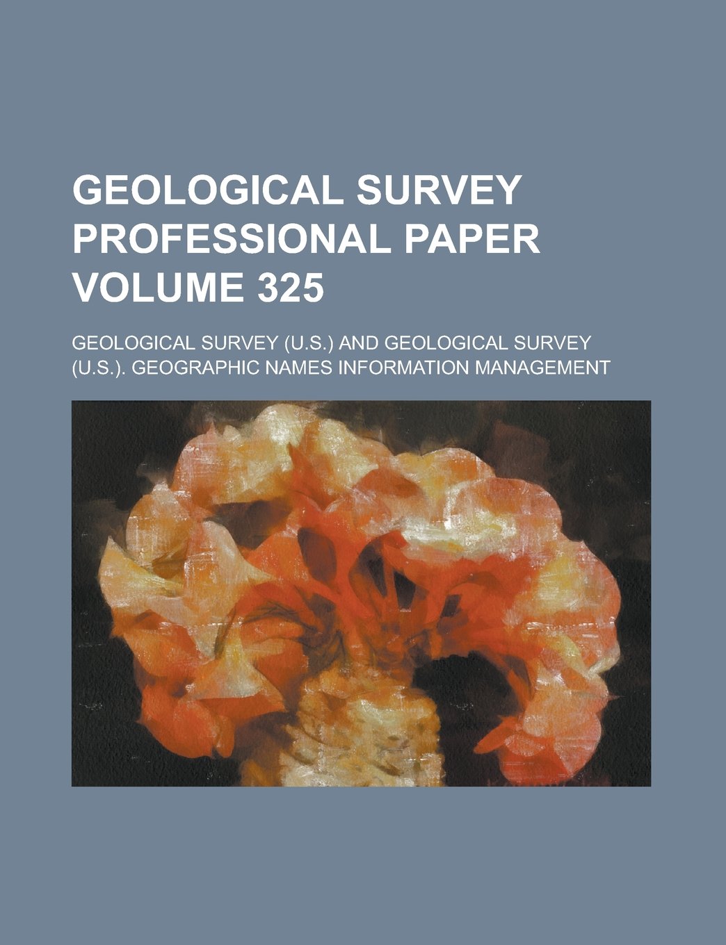 Geological Survey professional paper Volume 325 Books