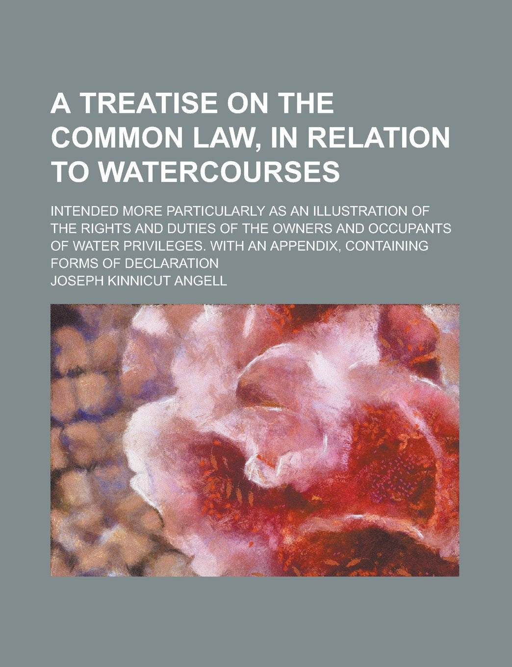 A Treatise on the Common Law, in Relation to Watercourses; Intended More Particularly as an Illustration of the Rights and Duties of the Owners and ... an Appendix, Containing Forms of Declaration Books