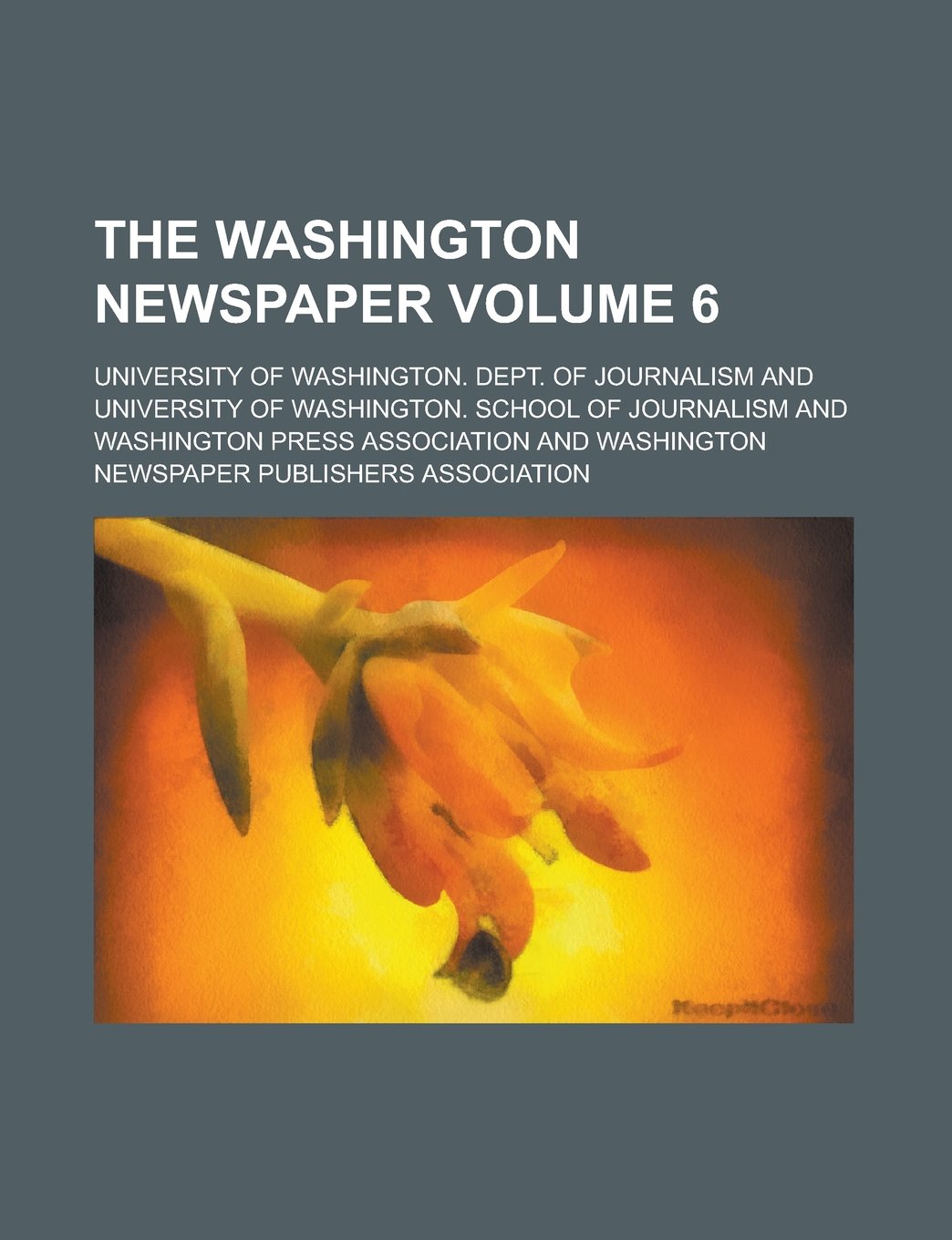 The Washington Newspaper Volume 6 Books