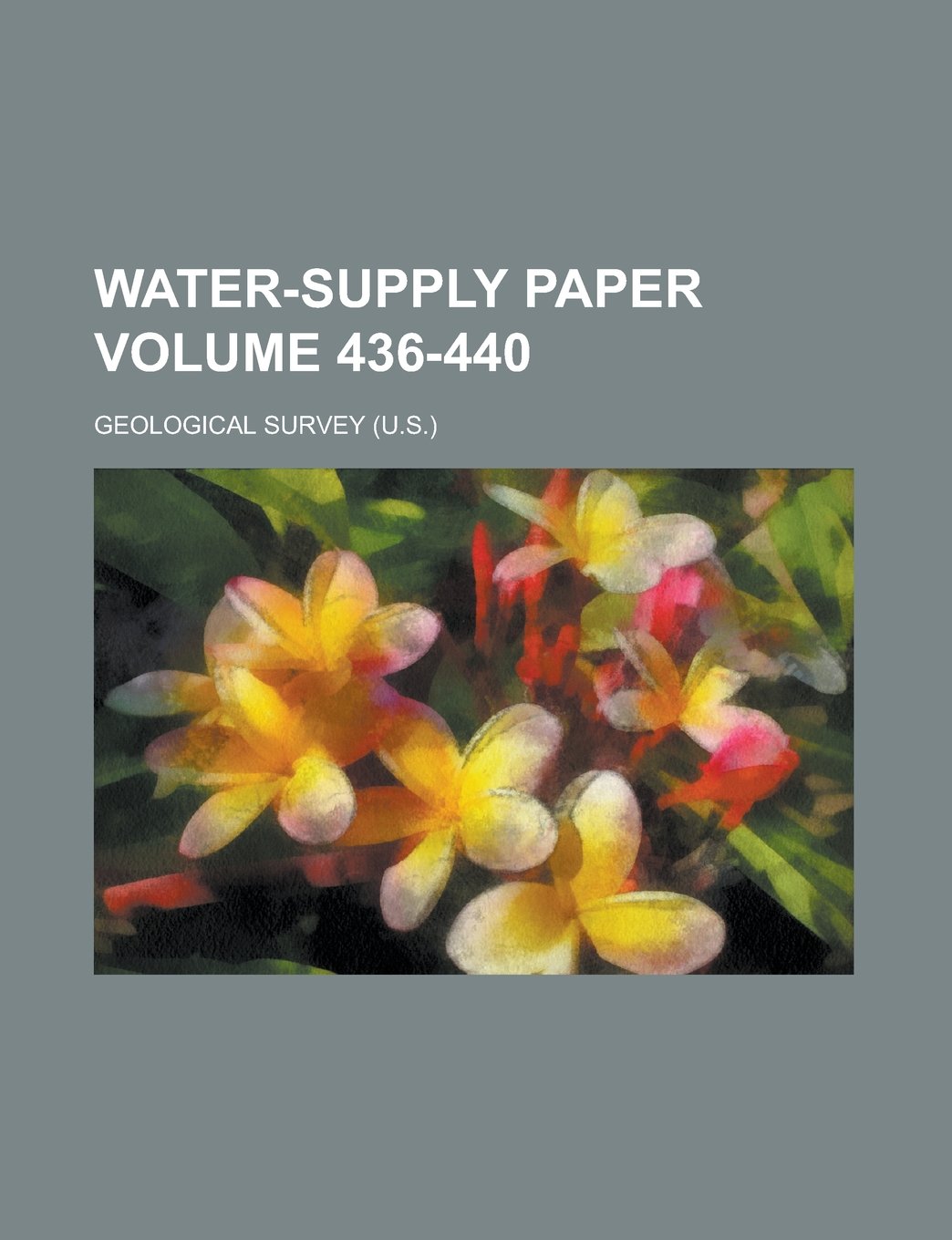 Water-supply Paper Volume 436-440 Books