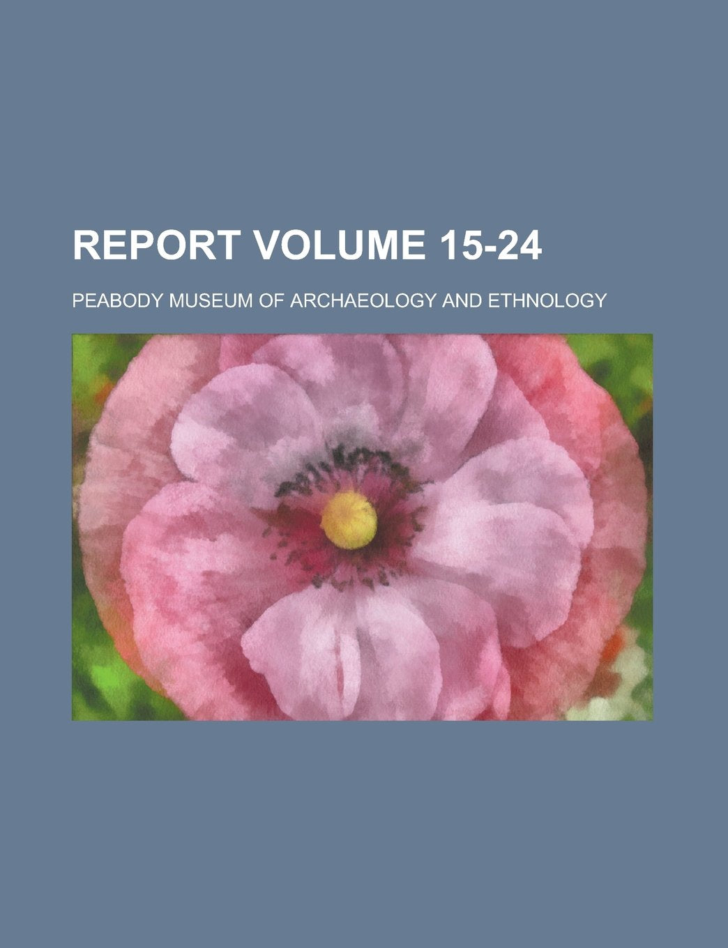 Report Volume 15-24 Books
