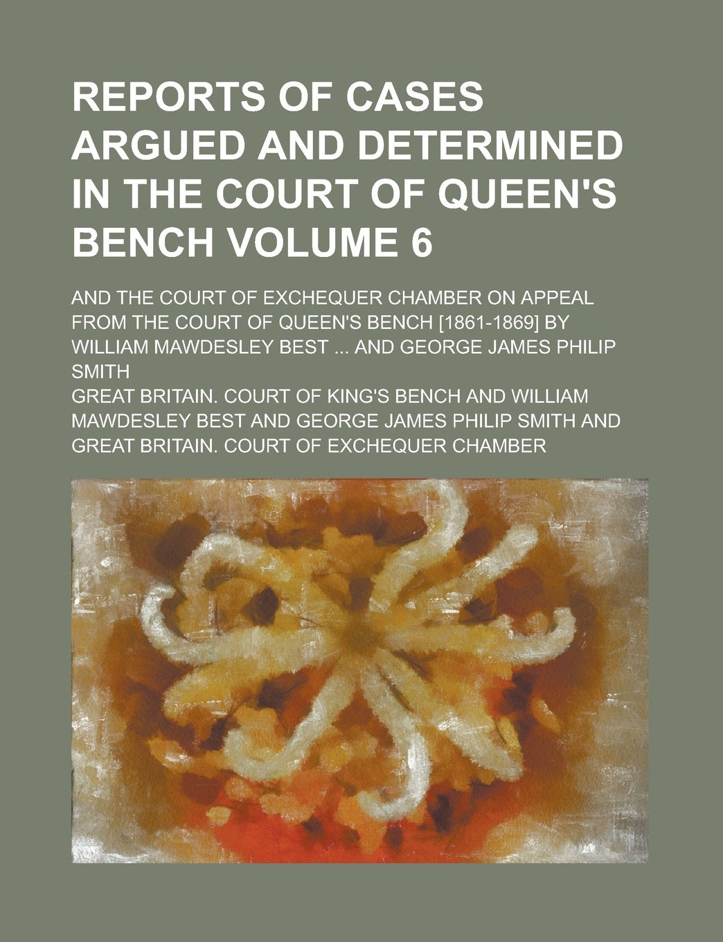 Reports of cases argued and determined in the Court of Queen's Bench; and the Court of Exchequer Chamber on appeal from the Court of Queen's Bench ... ... and George James Philip Smith Volume 6 Books