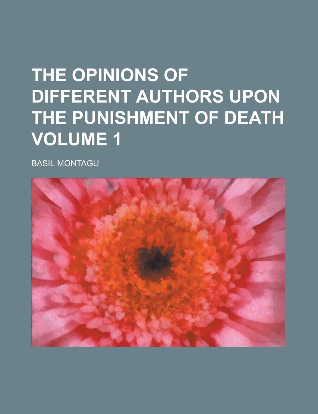The Opinions of different authors upon the punishment of death Volume 1 Contemporary literature