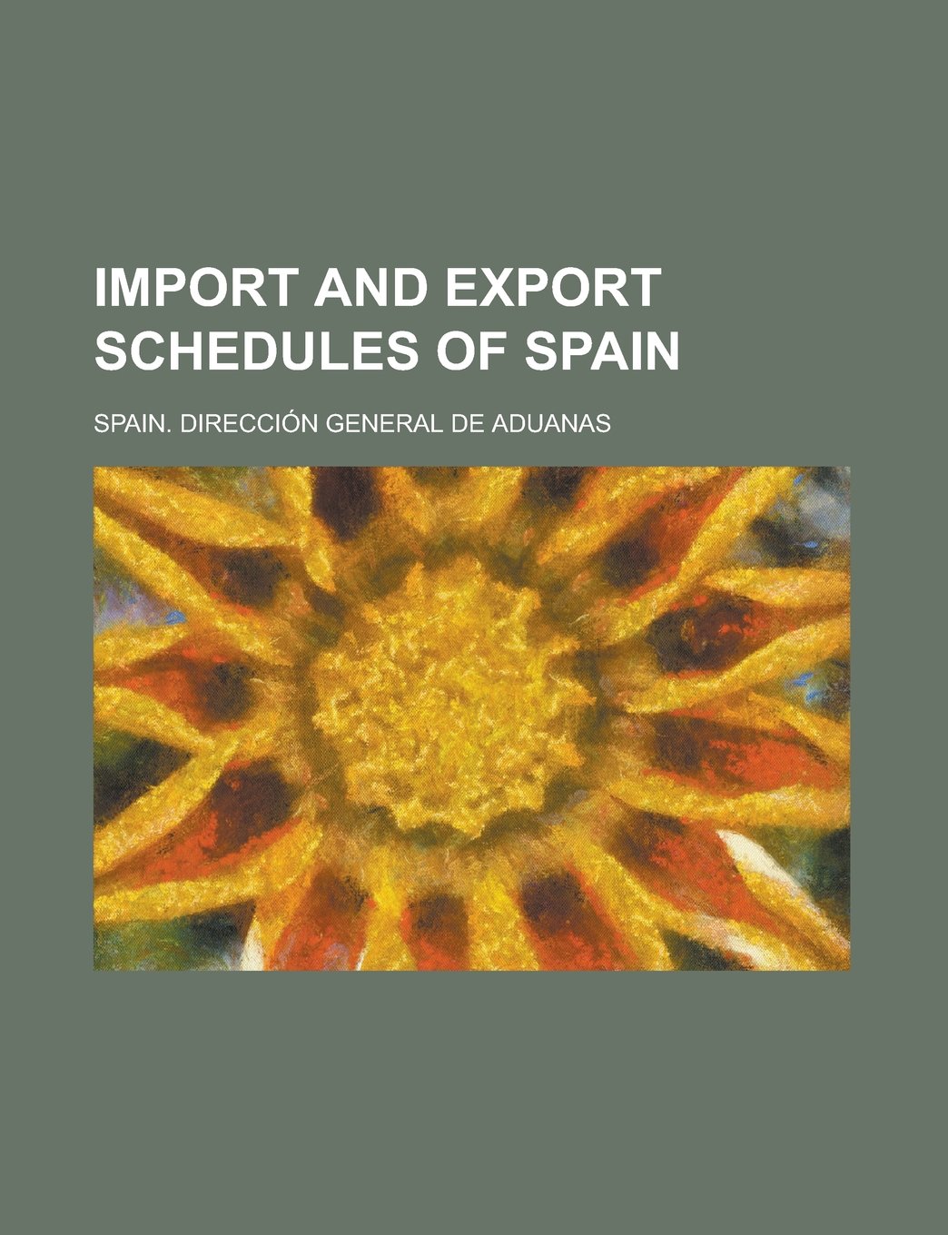 Import and export schedules of Spain Books