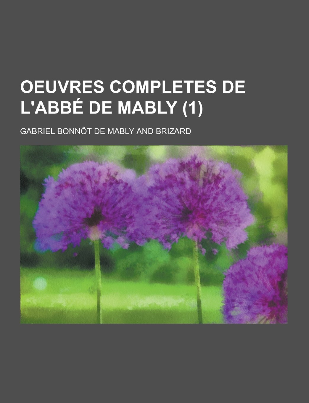 Oeuvres Completes de L'Abbe de Mably (1) Books