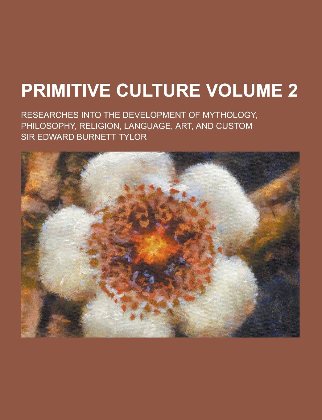 Primitive Culture; Researches Into the Development of Mythology, Philosophy, Religion, Language, Art, and Custom Volume 2 Books