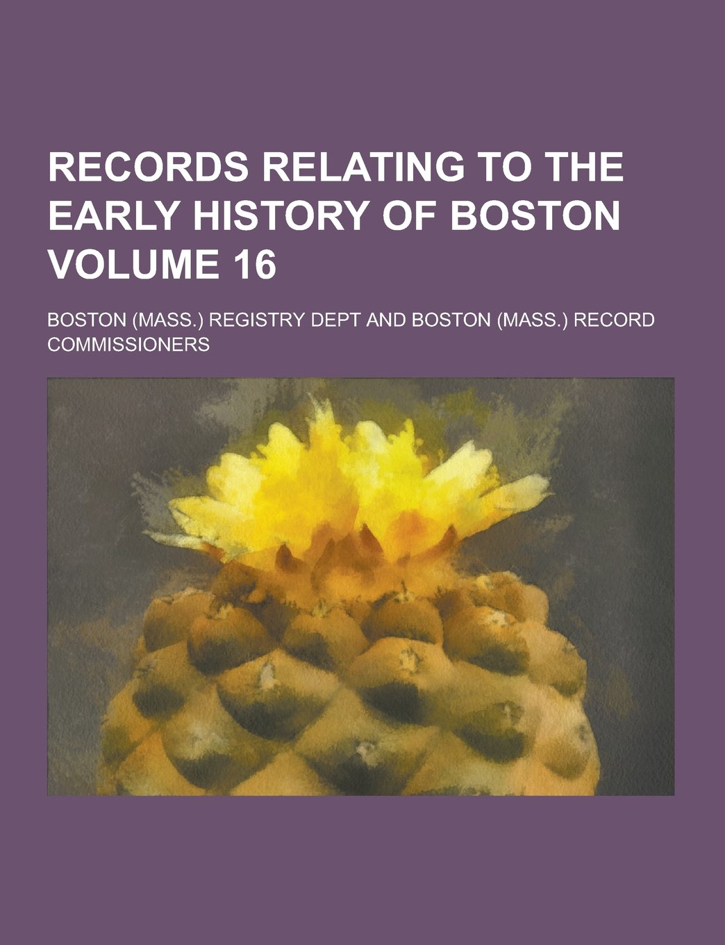 Records Relating to the Early History of Boston Volume 16 Books