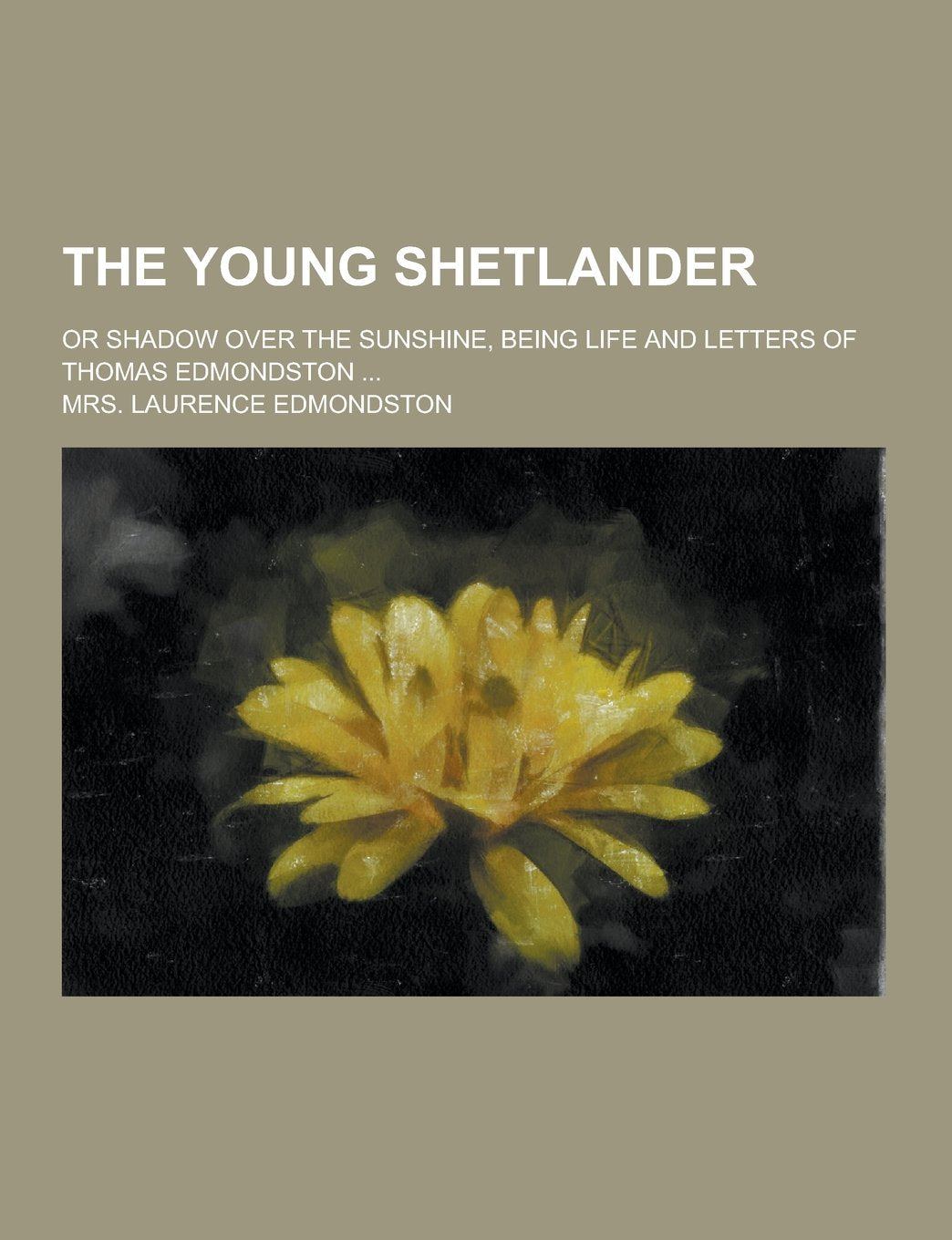 The Young Shetlander; Or Shadow Over the Sunshine, Being Life and Letters of Thomas Edmondston ... Books
