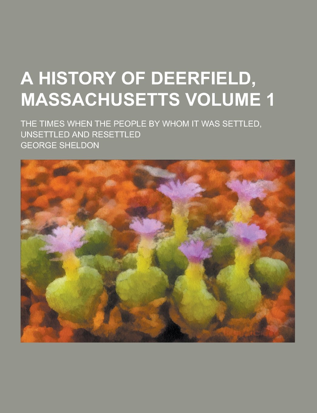 A History of Deerfield, Massachusetts; The Times When the People by Whom It Was Settled, Unsettled and Resettled Volume 1 Books