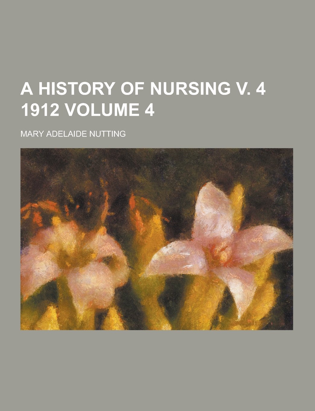 A History of Nursing V. 4 1912 Volume 4 Books