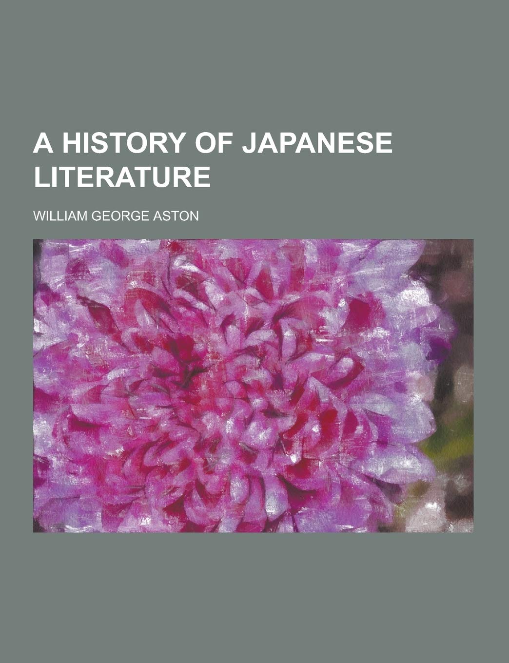 A History of Japanese Literature Books