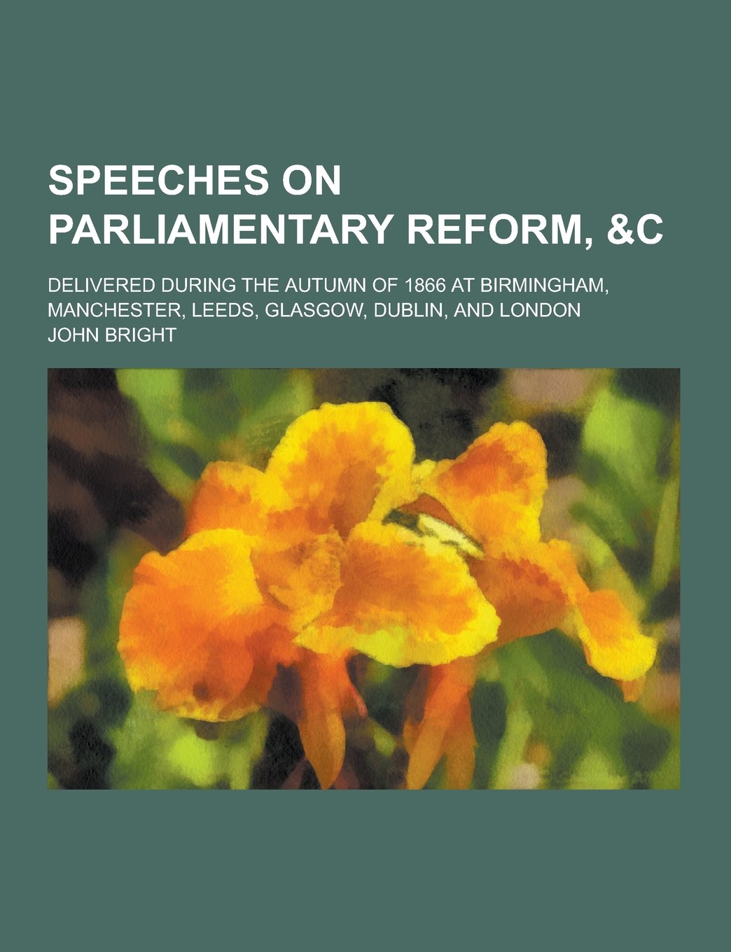 Speeches on Parliamentary Reform, &c Delivered During the Autumn of 1866 at Birmingham, Manchester, Leeds, Glasgow, Dublin, and London Politics & History