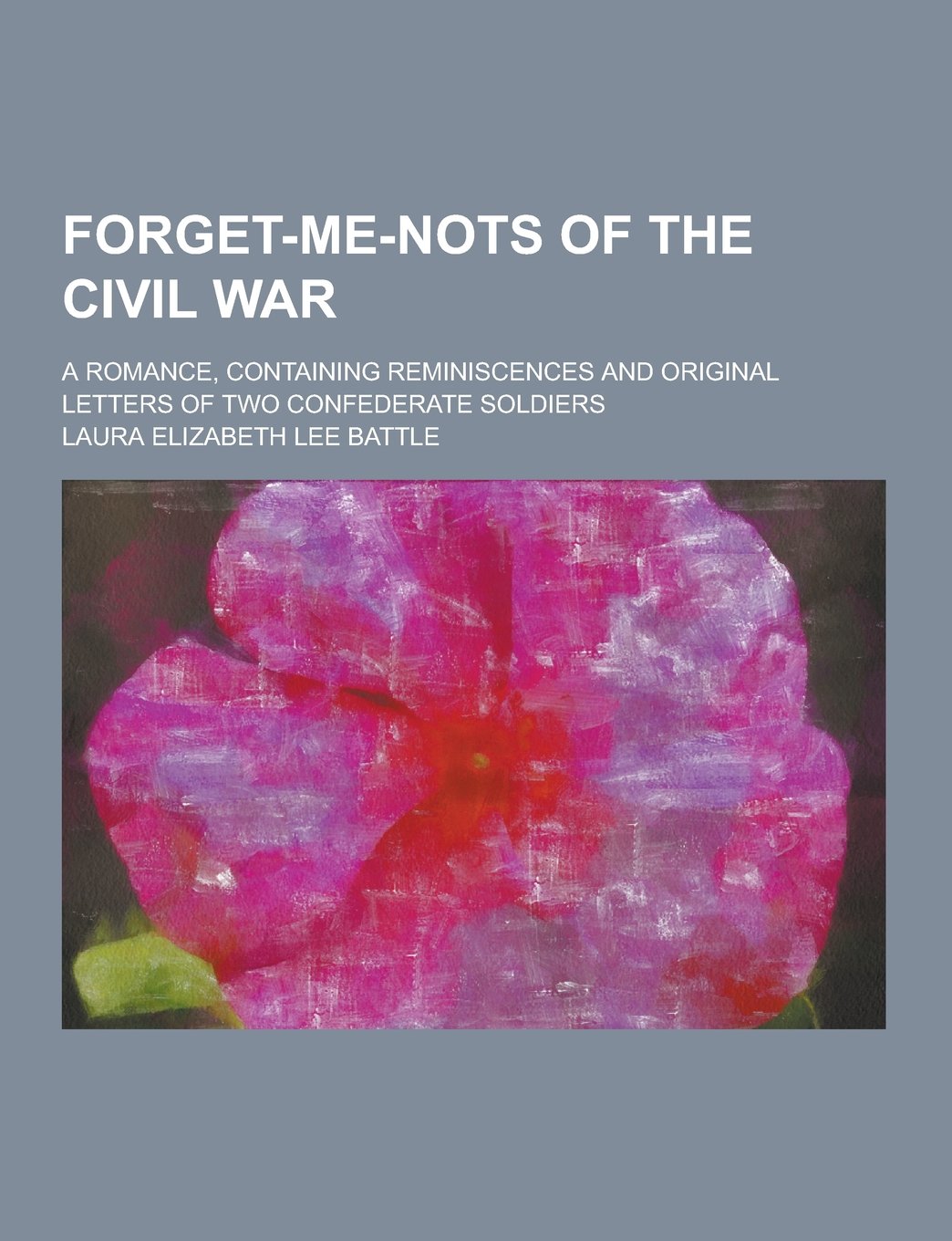 Forget-Me-Nots of the Civil War; A Romance, Containing Reminiscences and Original Letters of Two Confederate Soldiers Books