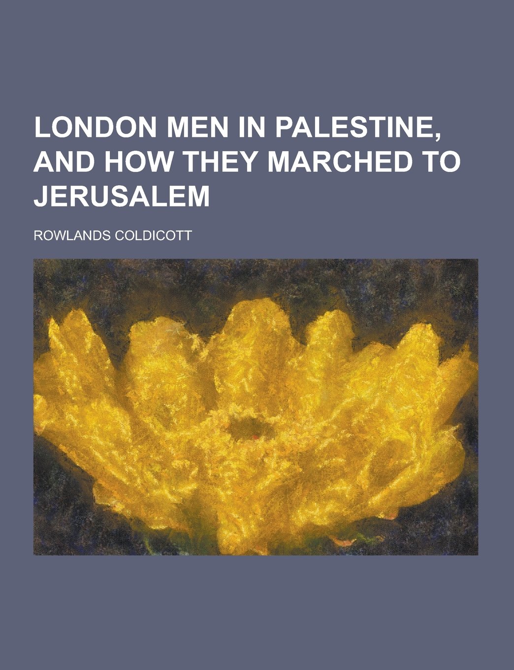 London Men in Palestine, and How They Marched to Jerusalem Contemporary literature