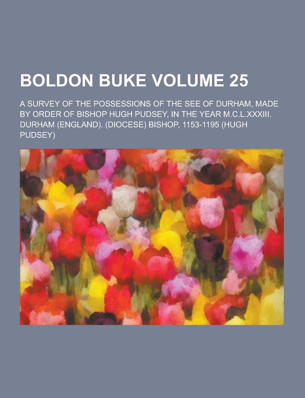 Boldon Buke; A Survey of the Possessions of the See of Durham, Made by Order of Bishop Hugh Pudsey, in the Year M.C.L.XXXIII. Volume 25 Books