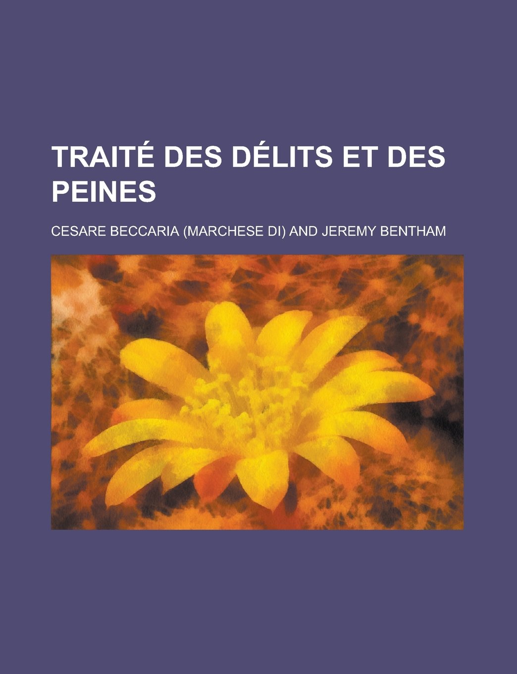 Traité des délits et des peines (French Edition) Law