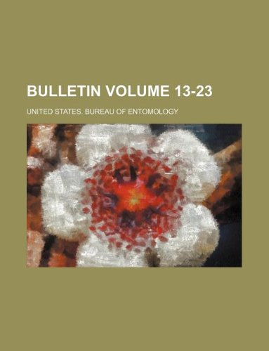 Bulletin Volume 13-23 Books