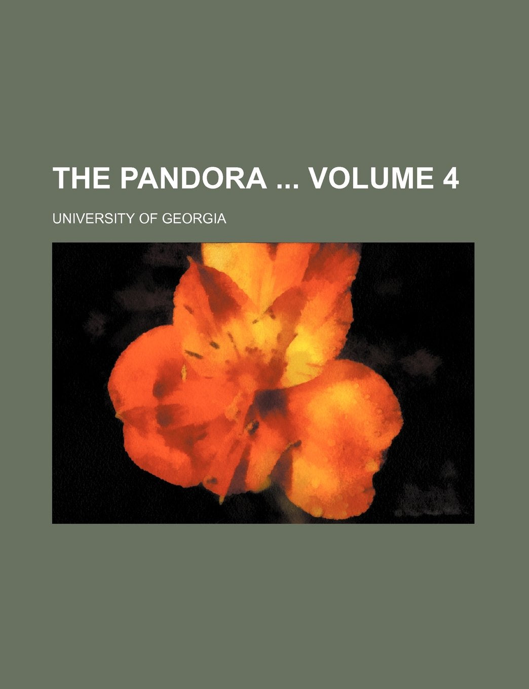 The Pandora Volume 4 Books