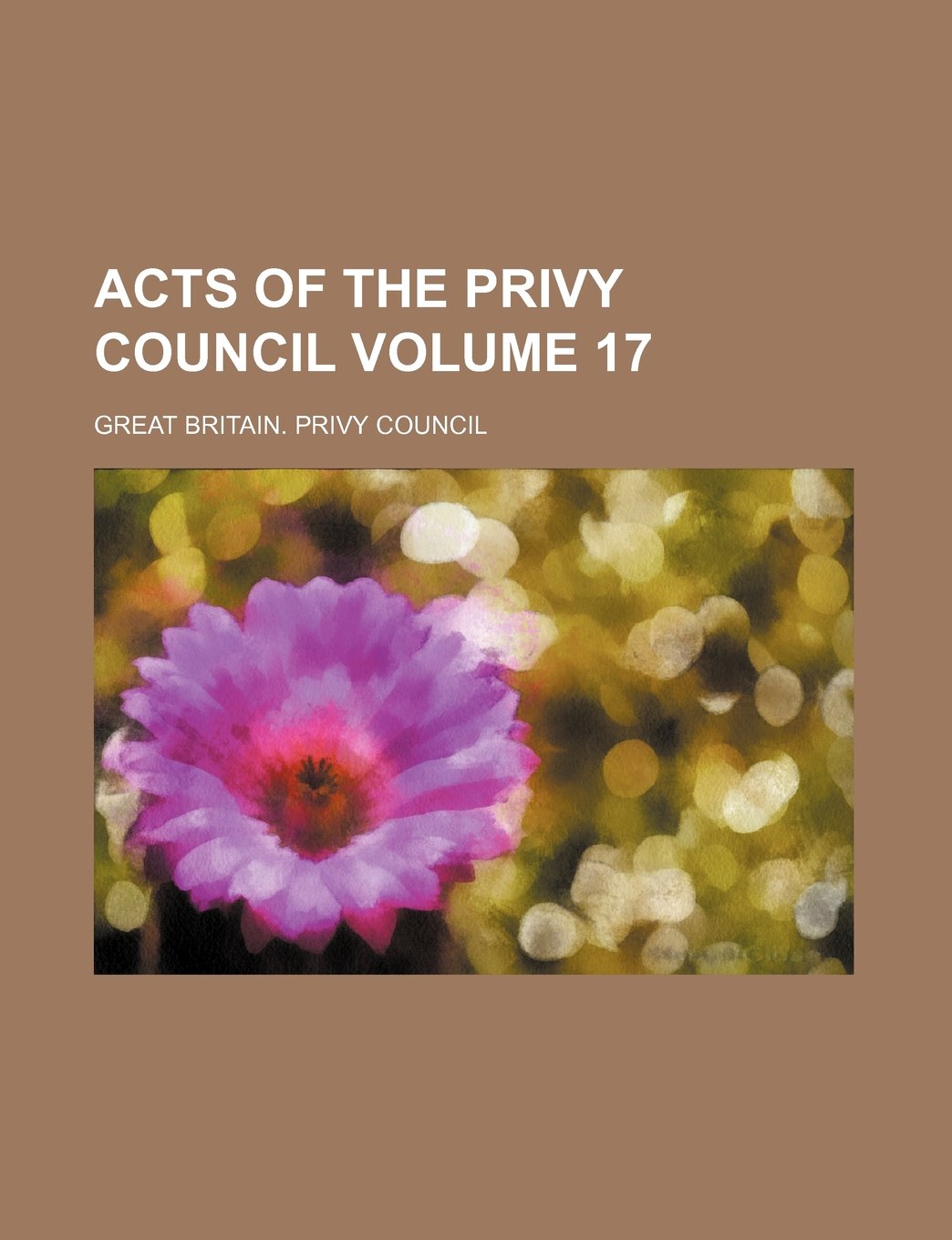 Acts of the Privy Council Volume 17 Books