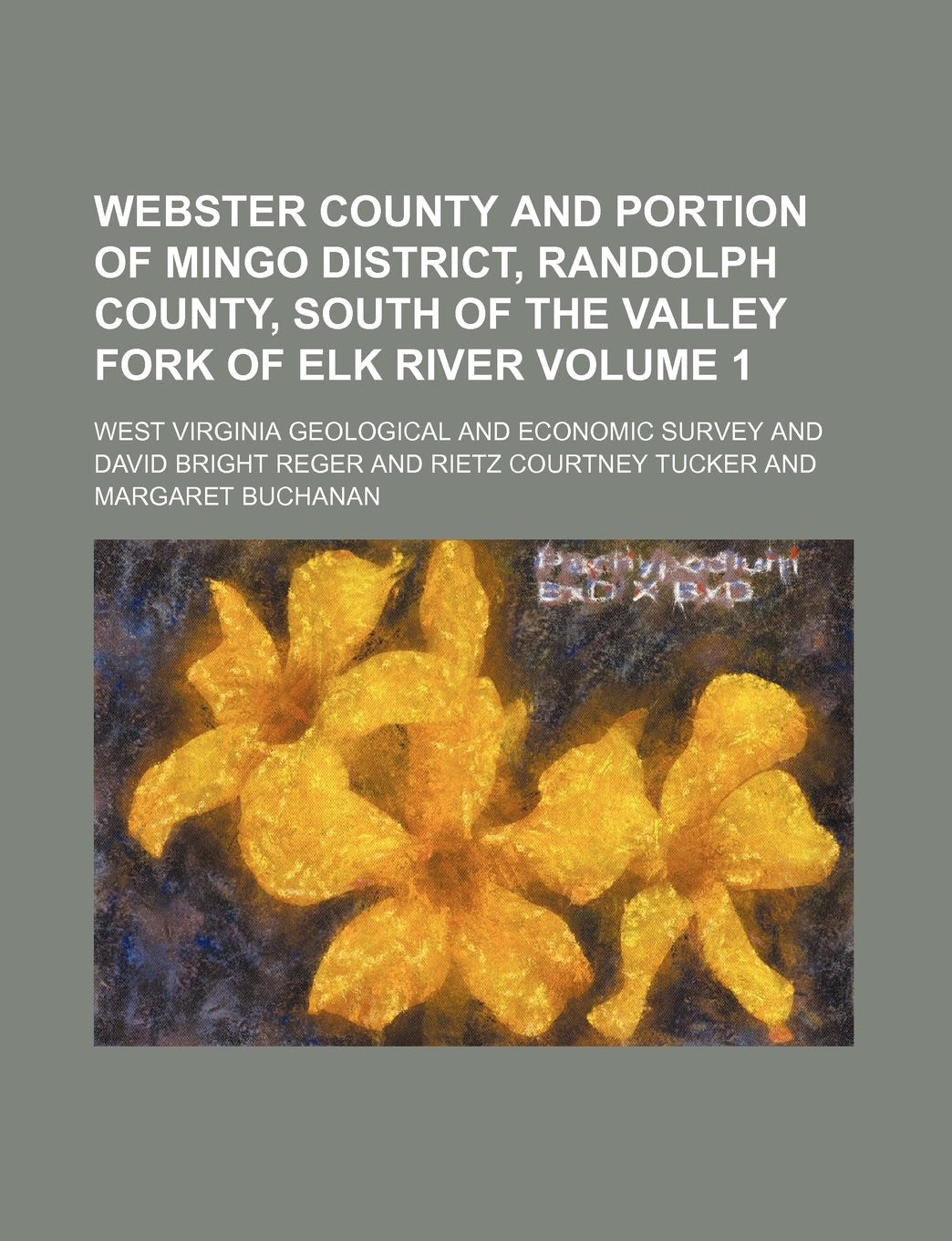 Webster County and Portion of Mingo District, Randolph County, South of the Valley Fork of Elk River Volume 1 Books