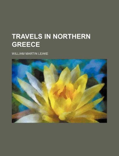Travels in Northern Greece Books