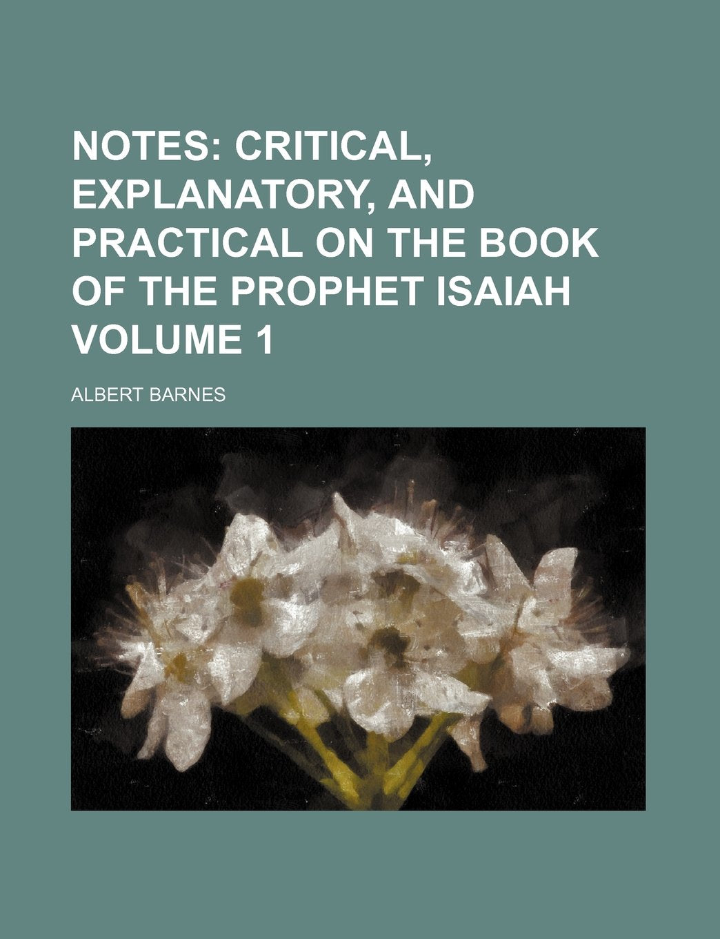 Notes Volume 1; Critical, Explanatory, and Practical on the Book of the Prophet Isaiah Books