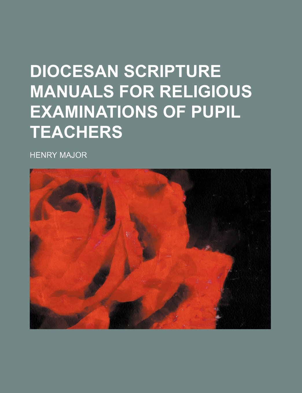 Diocesan Scripture Manuals for Religious Examinations of Pupil Teachers Books