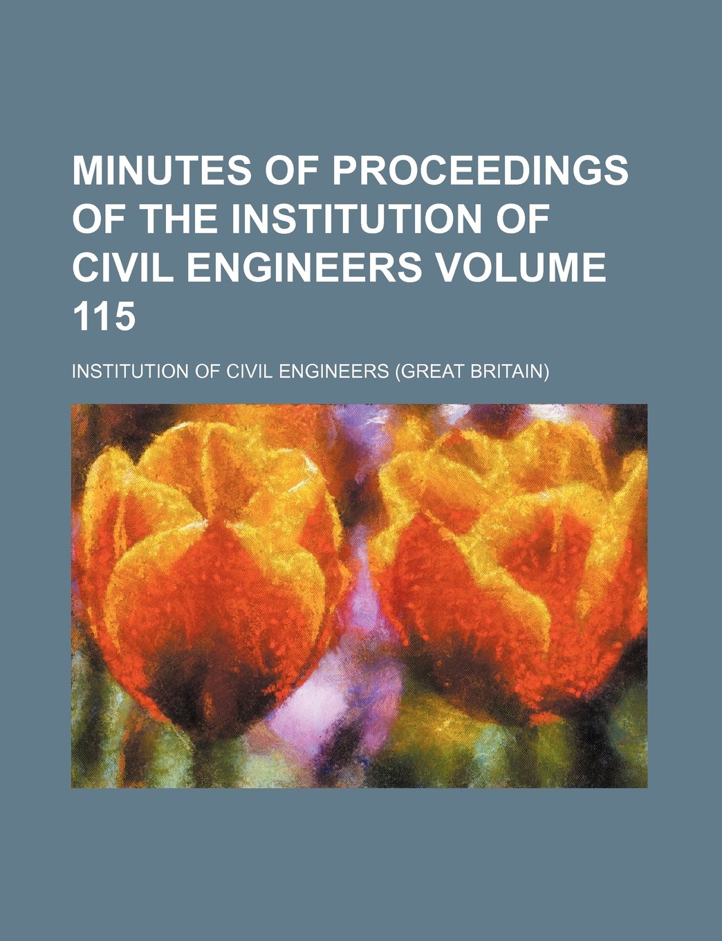 Minutes of Proceedings of the Institution of Civil Engineers Volume 115 Books