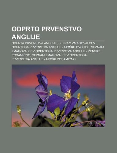 Odprto Prvenstvo Anglije: Odprta Prvenstva Anglije, Seznam Zmagovalcev Odprtega Prvenstva Anglije - Mo Ke Dvojice book