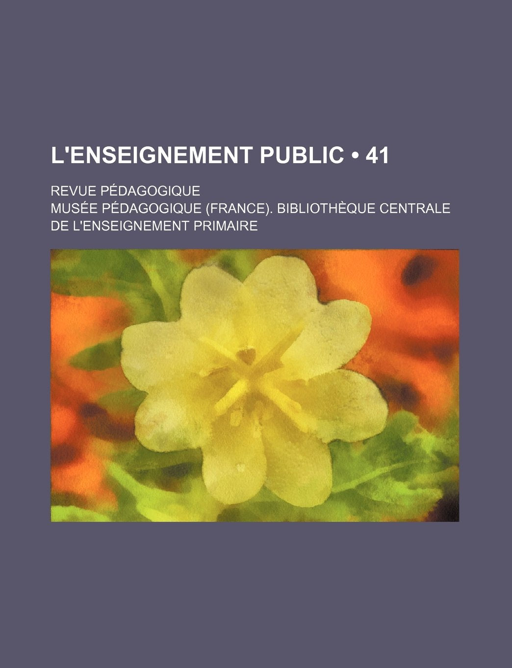 L'Enseignement Public (41); Revue Pedagogique Books