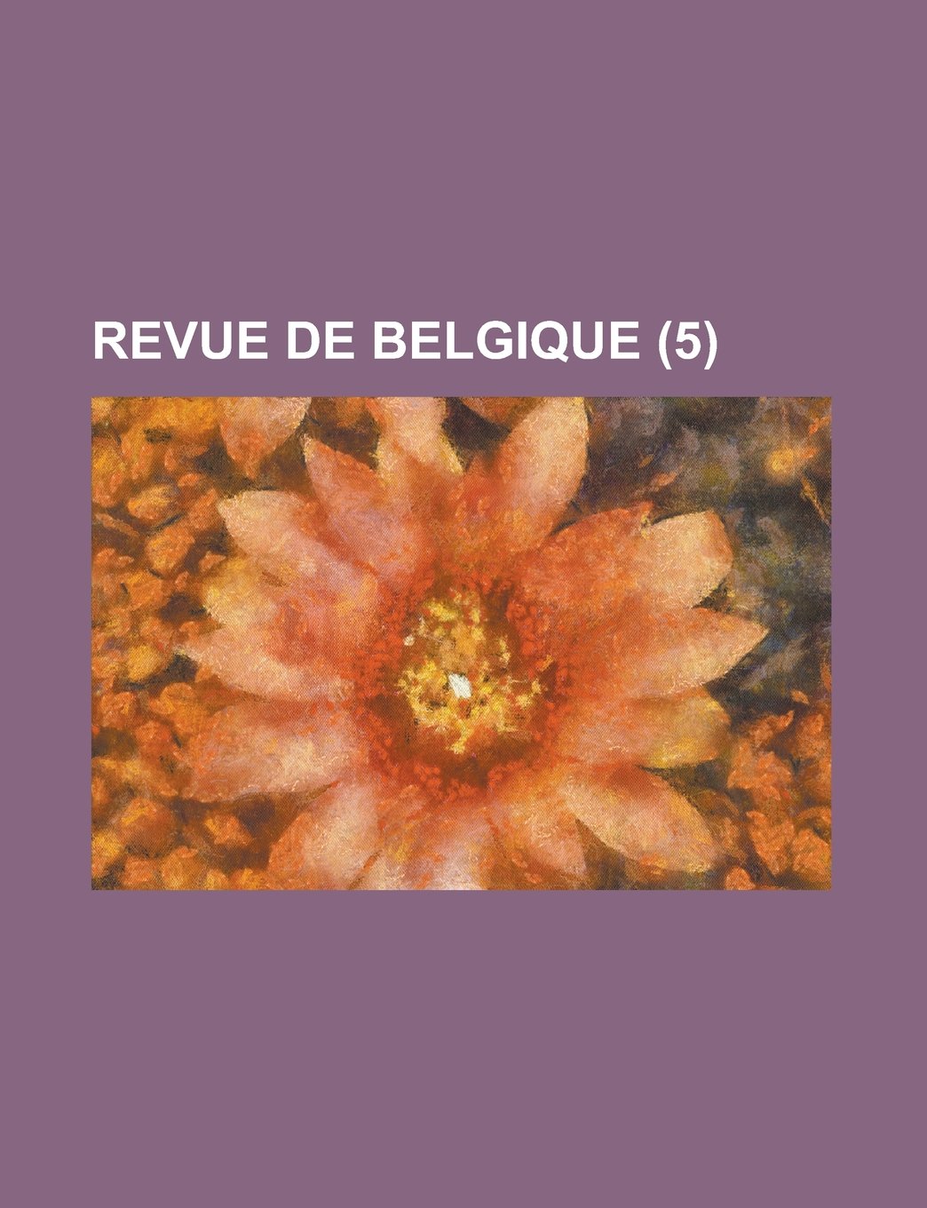 Revue de Belgique (5) Books