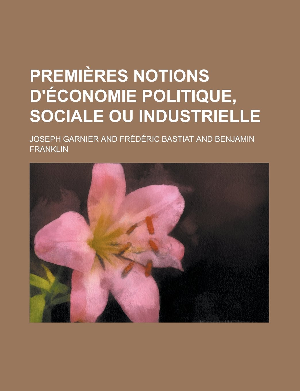 Premieres Notions D'Economie Politique, Sociale Ou Industrielle Books