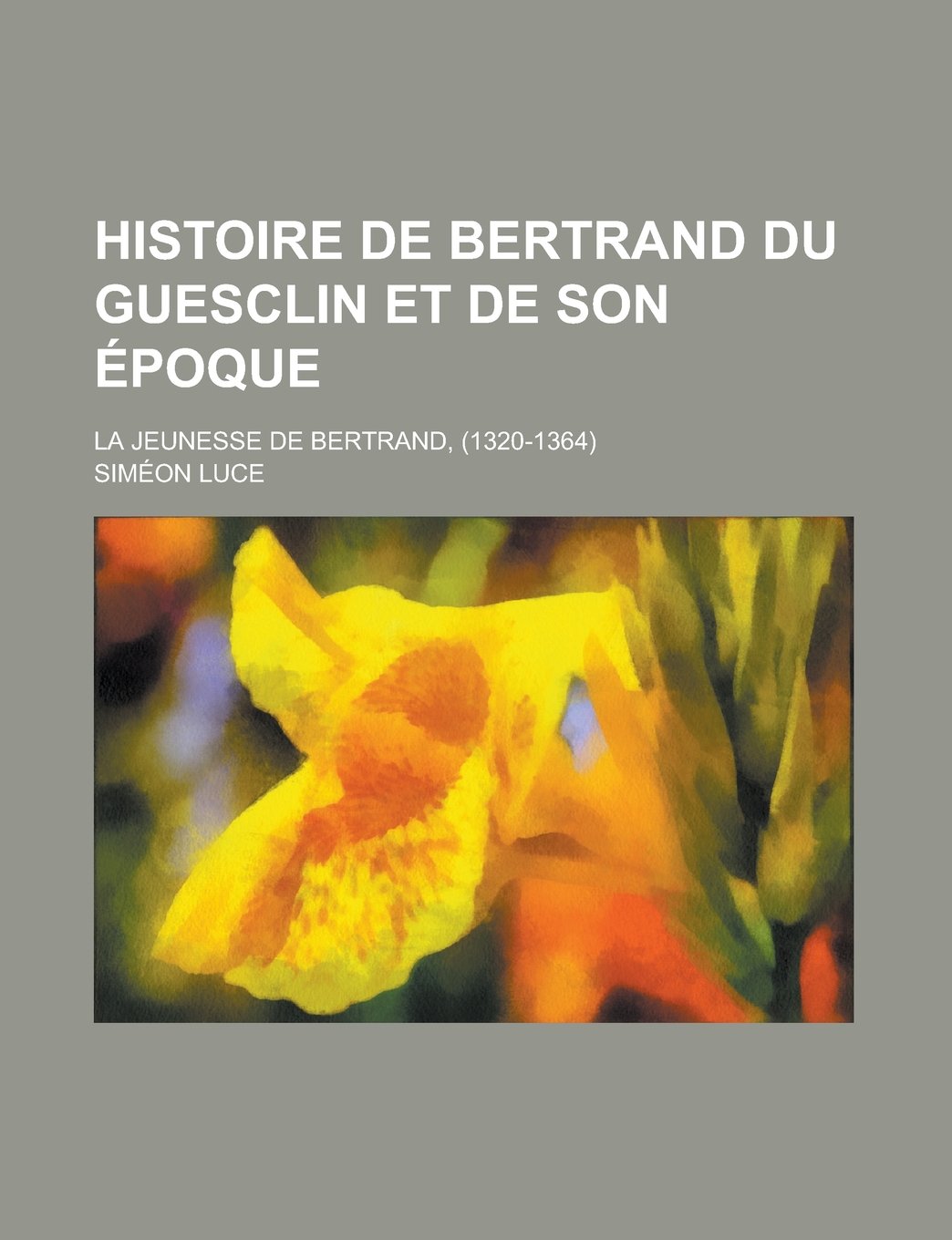 Histoire de Bertrand Du Guesclin Et de Son Epoque; La Jeunesse de Bertrand, (1320-1364) Books