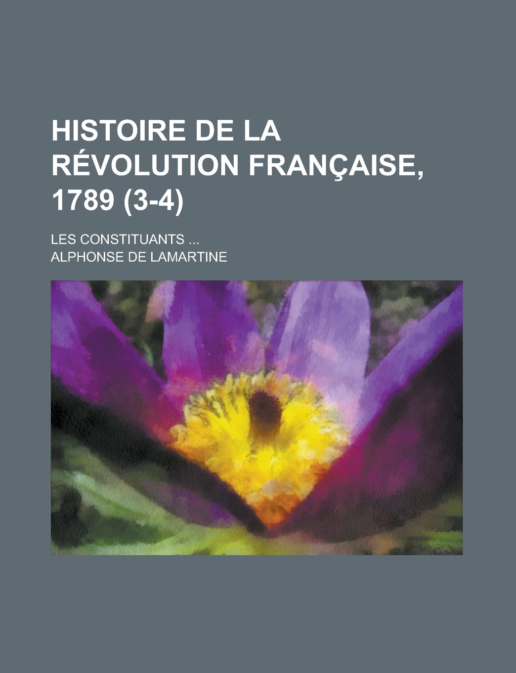 Histoire de La Revolution Francaise, 1789 (3-4); Les Constituants Politics & History
