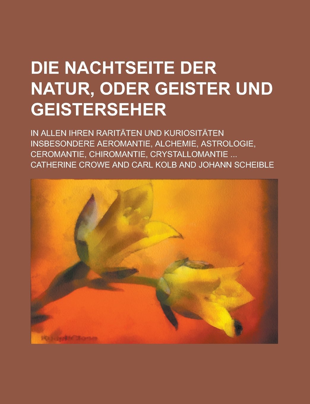 Die Nachtseite Der Natur, Oder Geister Und Geisterseher; In Allen Ihren Raritaten Und Kuriositaten Insbesondere Aeromantie, Alchemie, Astrologie, Ceromantie, Chiromantie, Crystallomantie Books